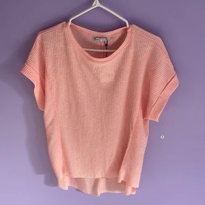 Zara Semi-See through Pink Blouse